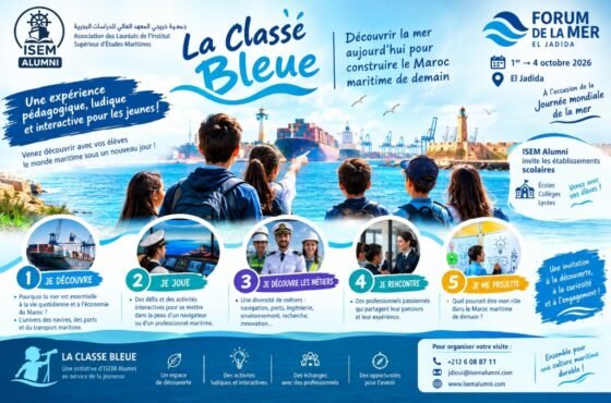 ISEM Alumni au Forum de la Mer : « La Classe Bleue » invite les jeunes à découvrir autrement le monde maritime